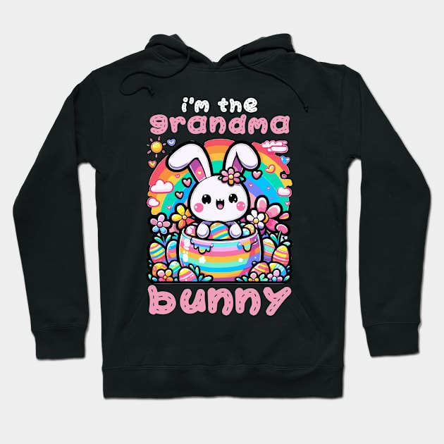 I'm The Grandma Bunny I Easter Bunny Egg Hunting Hoodie by biNutz